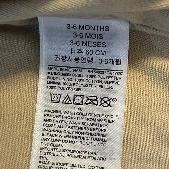 GAP Baby 02 Jackets 0 - 6 Months - Picture 9 of 11